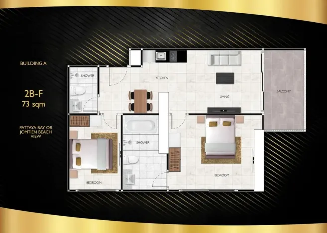 Prodej apartmánu, Pattaya, 29 m2