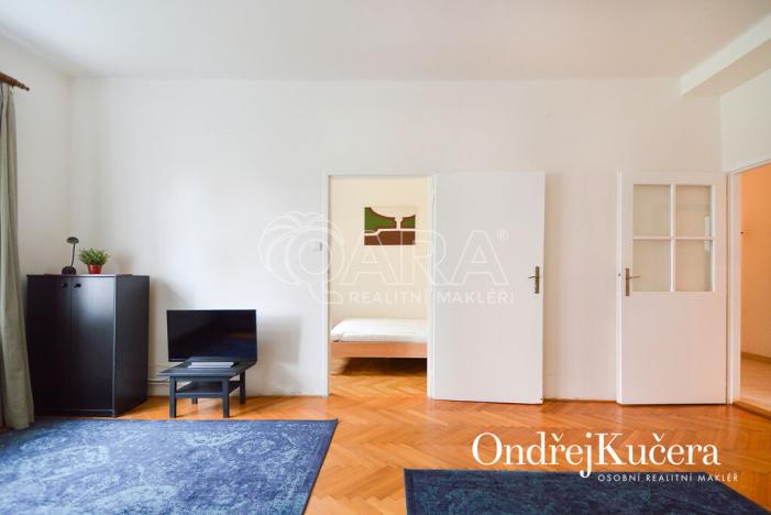 Pronájem bytu 2+1, Praha - Nusle, Nad Nuslemi, 60 m2