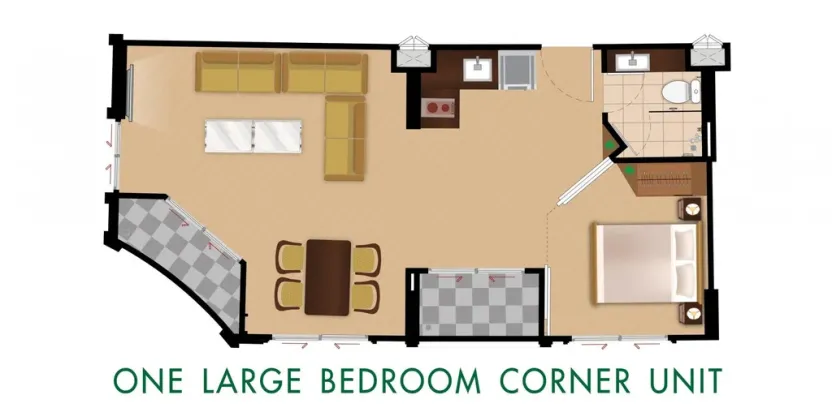 Prodej apartmánu, Pattaya, 26 m2
