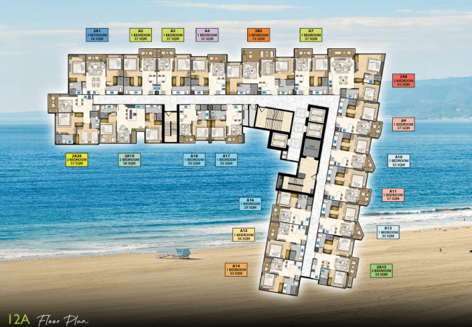 Prodej apartmánu, Pattaya, 38 m2