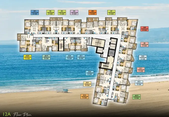Prodej apartmánu, Pattaya, 38 m2