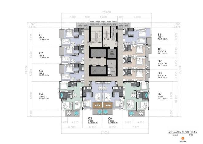 Prodej apartmánu, Pattaya, 31 m2
