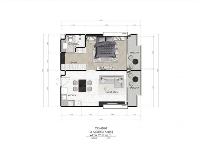 Prodej apartmánu, Pattaya, 31 m2