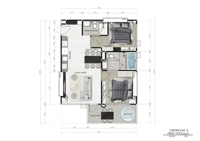 Prodej apartmánu, Pattaya, 31 m2