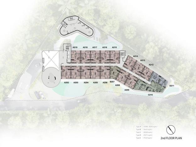 Prodej apartmánu, Pattaya, 45 m2