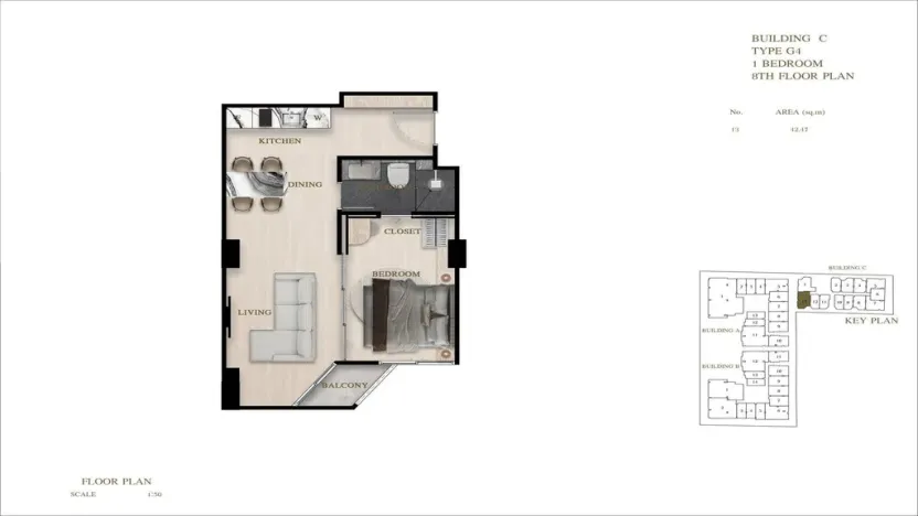 Prodej apartmánu, Pattaya, 33 m2