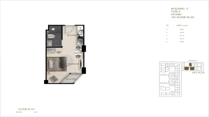 Prodej apartmánu, Pattaya, 33 m2