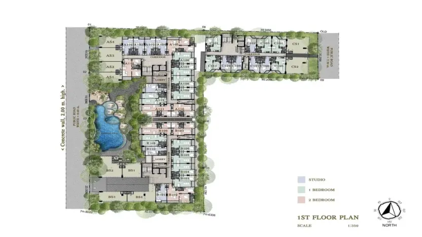 Prodej apartmánu, Pattaya, 33 m2