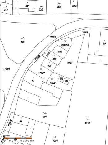 Prodej pozemku, Albrechtice nad Vltavou, 700 m2