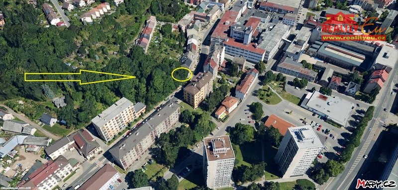 Prodej pozemku pro bydlení, Náchod, Komenského, 440 m2