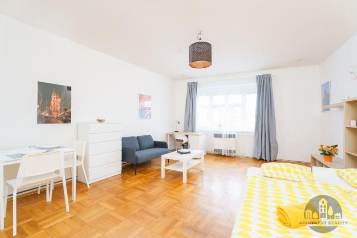 Pronájem bytu 1+kk, Praha - Nusle, Na Jezerce, 30 m2