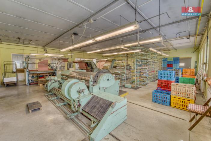 Prodej výrobních prostor, Postřekov - Mlýnec, 1605 m2