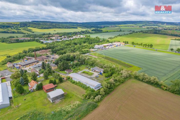 Pronájem komerčního pozemku, Rakovník, Huřviny, 1000 m2