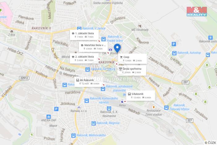 Prodej rodinného domu, Rakovník - Rakovník II, Smetanova, 75 m2