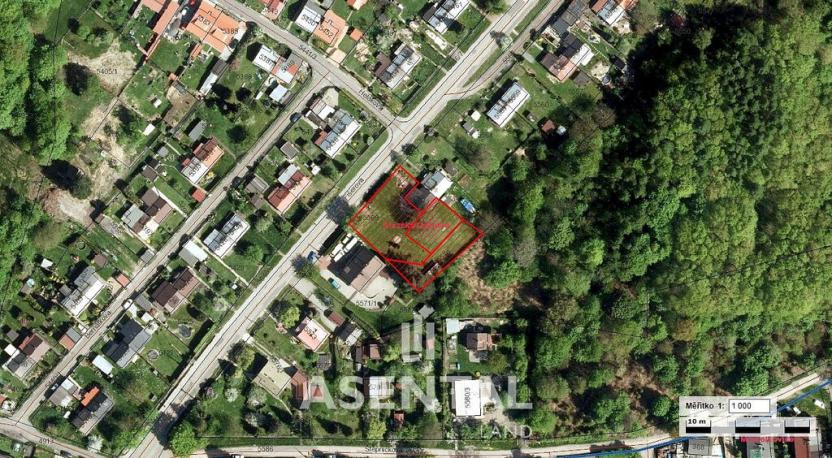 Prodej pozemku, Ostrava - Slezská Ostrava, Fišerova, 1277 m2