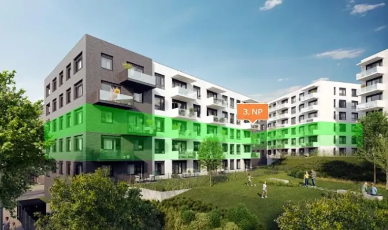Prodej bytu 1+kk, Praha - Hlubočepy, Hugo Haase, 35 m2