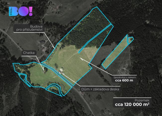 Prodej chalupy, Krásná, 95 m2