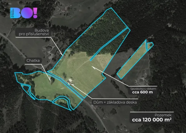 Prodej chalupy, Krásná, 95 m2