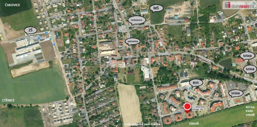 Prodej bytu 4+kk, Přezletice, U Ctěnického Potoka, 90 m2