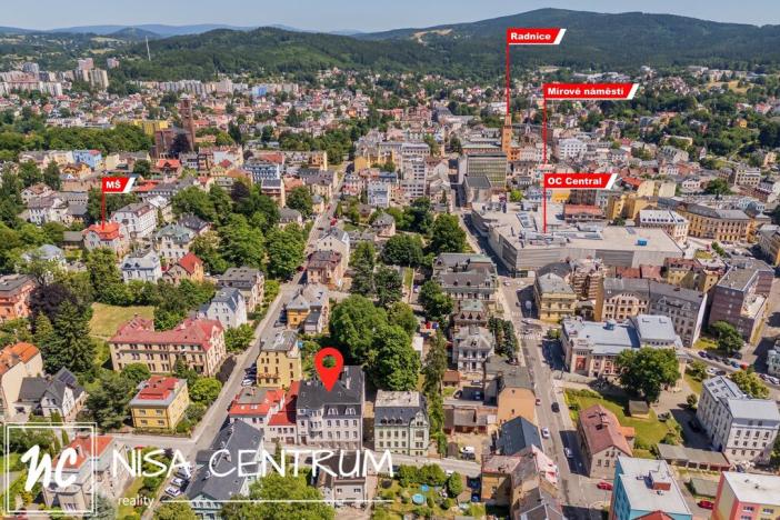 Prodej činžovního domu, Jablonec nad Nisou, Průmyslová, 1647 m2