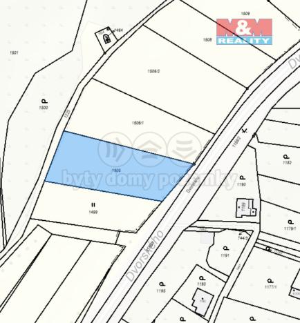 Prodej pole, Olomouc - Droždín, 1419 m2