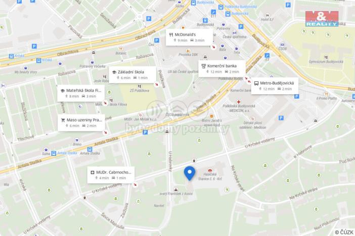 Prodej bytu 3+1, Praha - Krč, 59 m2