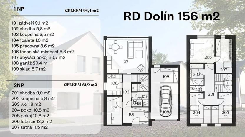 Prodej rodinného domu, Slaný, 156 m2