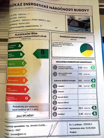Prodej rodinného domu, Dětřichov, 66 m2
