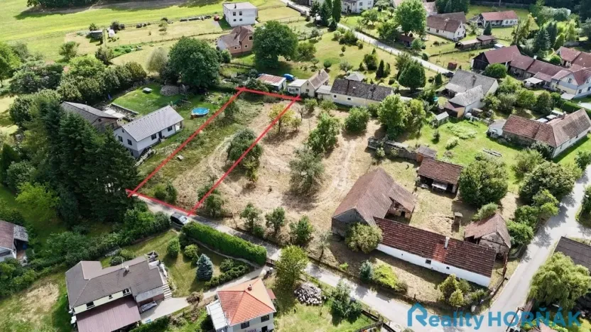 Prodej pozemku pro bydlení, Týn nad Vltavou, 740 m2
