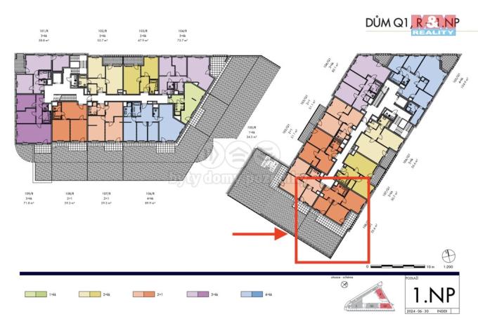Prodej bytu 2+1, Praha - Hlubočepy, Gollové, 55 m2