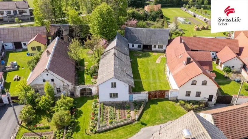 Prodej zemědělské usedlosti, Horní Cerekev - Těšenov, 90 m2