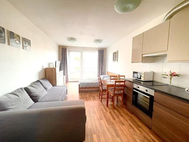 Pronájem bytu 1+kk, Praha - Holešovice, V háji, 37 m2