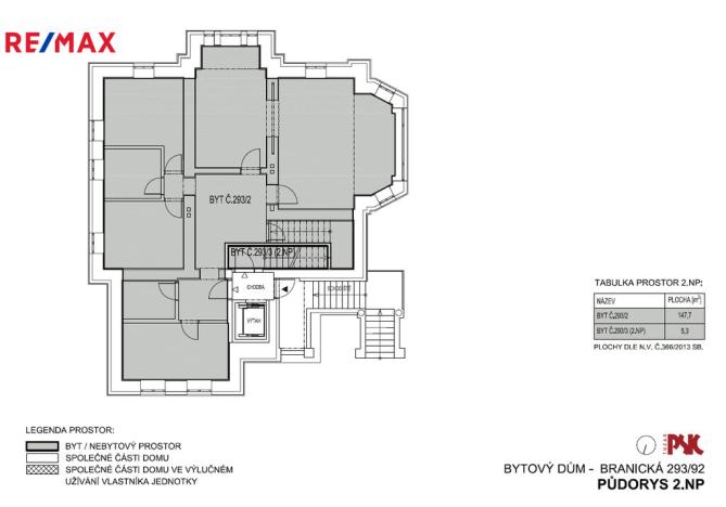 Pronájem bytu 3+1, Praha - Braník, Branická, 186 m2