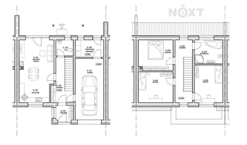 Prodej rodinného domu, Želeč, 139 m2