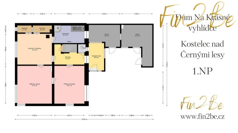 Prodej rodinného domu, Kostelec nad Černými lesy, Na Krásné vyhlídce, 149 m2