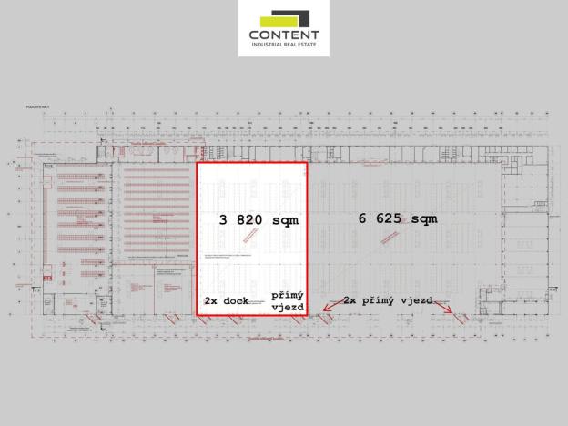 Pronájem skladu, Plzeň - Skvrňany, U Nové Hospody, 3820 m2