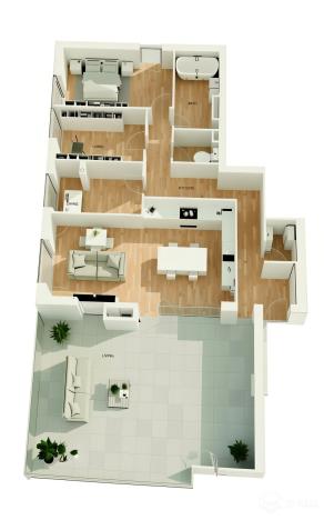 Prodej bytu 4+kk, Brno - Bystrc, Chudčická, 92 m2