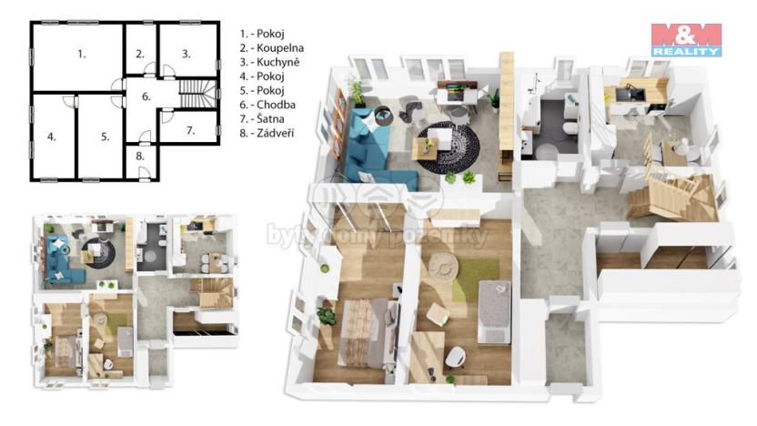 Prodej rodinného domu, Dobřejovice, Šípková, 249 m2