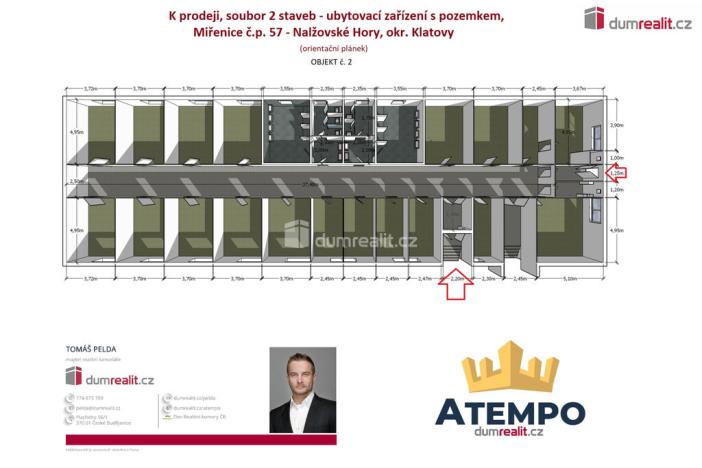 Prodej ubytování, Nalžovské Hory - Miřenice, 500 m2