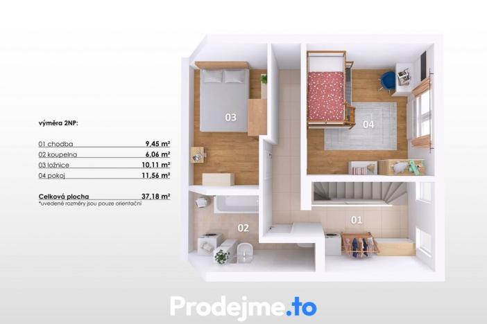Prodej rodinného domu, Ivančice, U Parku, 83 m2