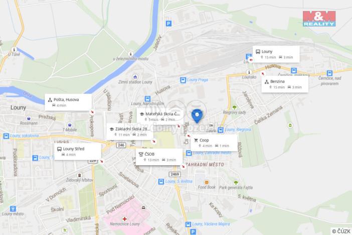 Prodej bytu 2+1, Louny, Čs. armády, 66 m2