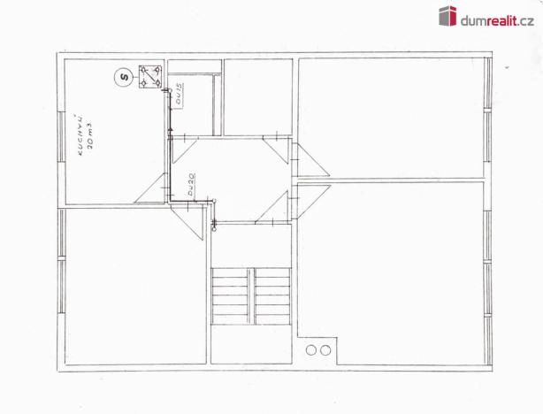 Prodej bytu 3+1, Hluk, Na Přídělech, 81 m2