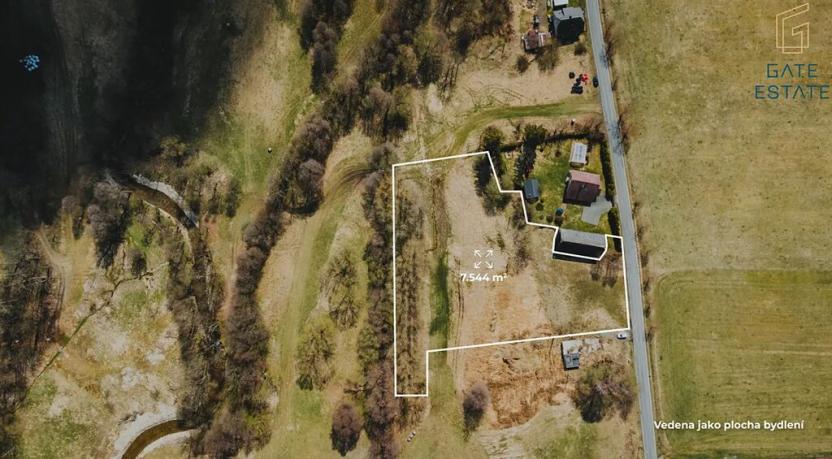 Prodej pozemku pro bydlení, Dolní Morava, 7544 m2