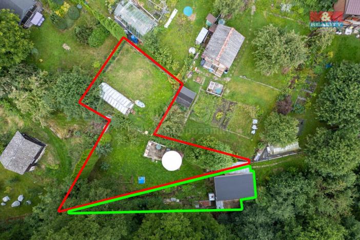 Prodej zahrady, Těšovice, 315 m2