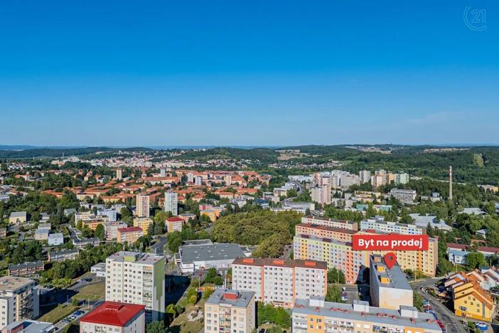 Prodej bytu 2+1, Příbram, Slunná, 45 m2