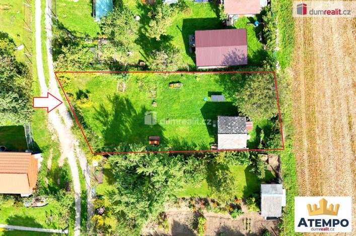 Prodej zahrady, Prachatice, Lázně, 272 m2