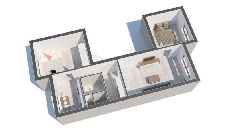 Prodej bytu 3+1, Týn nad Vltavou, Komenského, 67 m2