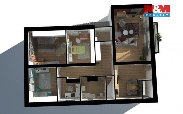 Prodej rodinného domu, Pardubice - Svítkov, Školní, 109 m2