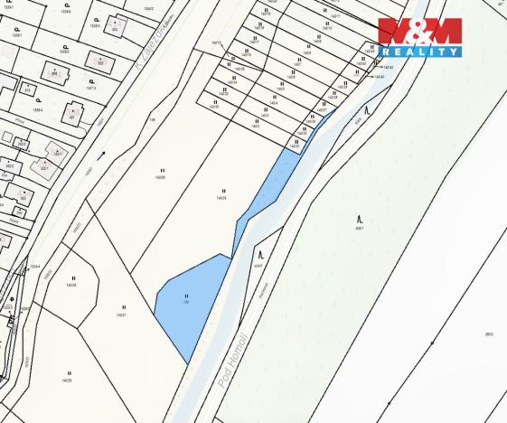 Prodej louky, Bystřice, 1741 m2