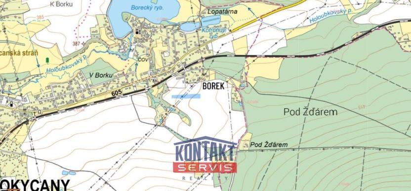 Prodej podílu 1/2 pole, Rokycany, 28481 m2